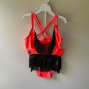 Kandi Kouture Tango Neon Orange Set